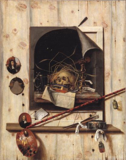 still life with skull