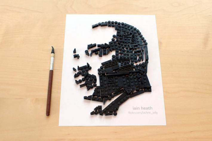 MLK LEGO Sketch Photo by Ochre Jelly.