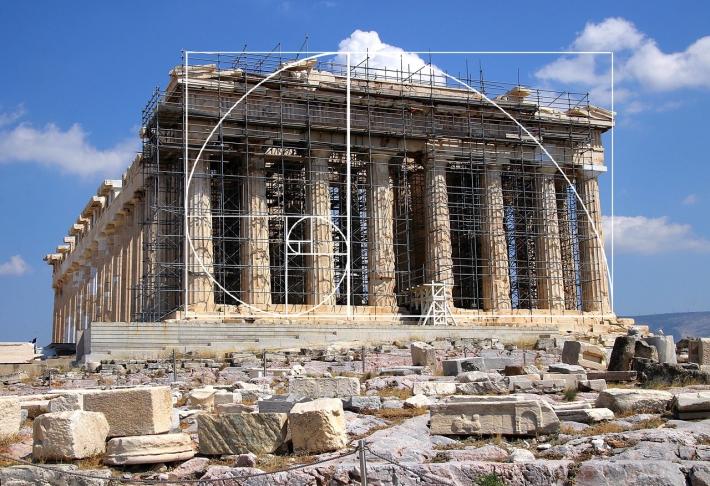 The Parthenon,  c. 447 BC. Athens, Greece. 