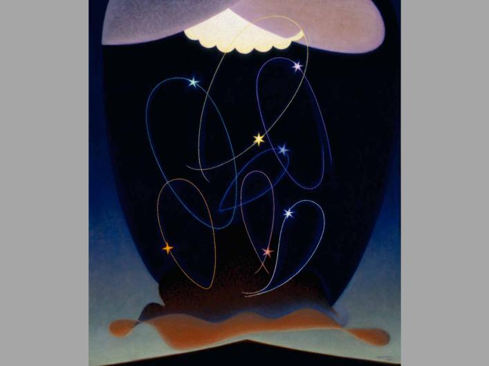 Agnes Pelton, Orbits, 1934.