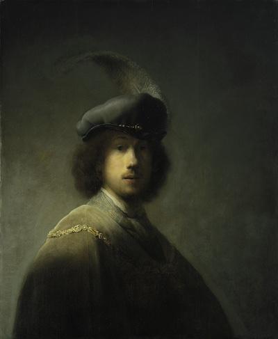 Self Portrait, Age 23, Rembrandt