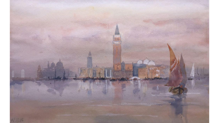 Venice from the Bacino, Hercules Brabazon Brabazon