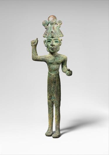 Made by the Canaanite culture in the late Bronze Age, c. 15th–14th century B.C. Measures 8 1/4 × 3 × 1 7/16 in (21 × 7.6 × 3.7 cm).