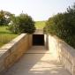Entrance to the Royal tombs within the Great Tumulus at Aigai (Vergina), Greece, 2008. License