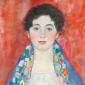 Portrait of Fräulein Lieser, unsigned. Painted by Gustav Klimt in 1917. 