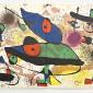 Joan Miro "Sculptures II" original lithograph, 1974